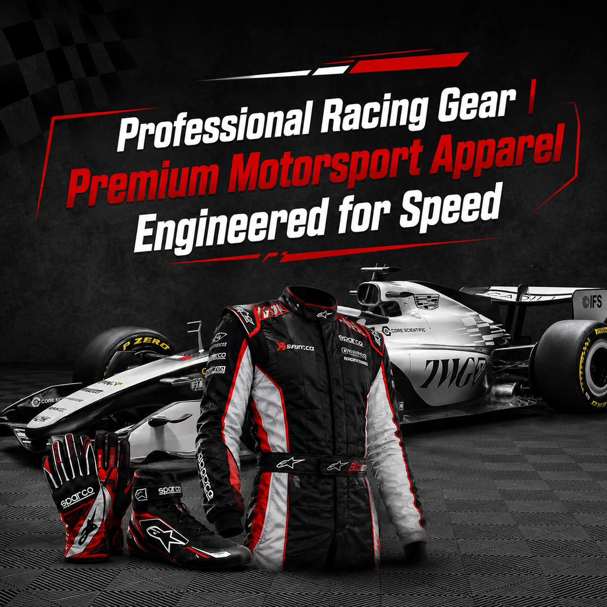 Professional Racing Gear | Premium Motorsport Apparel & Racing Suits
