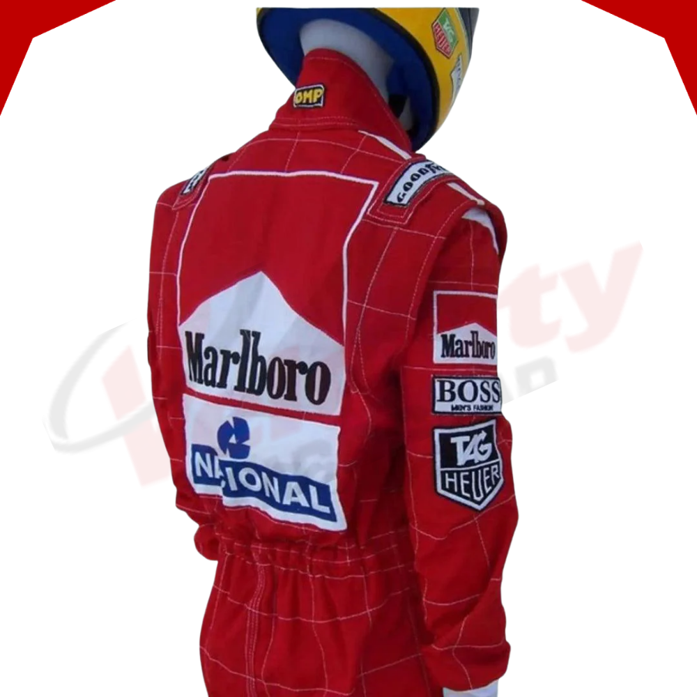 Ayrton Senna 1991 McLaren F1 Embroidered Replica Race Suit