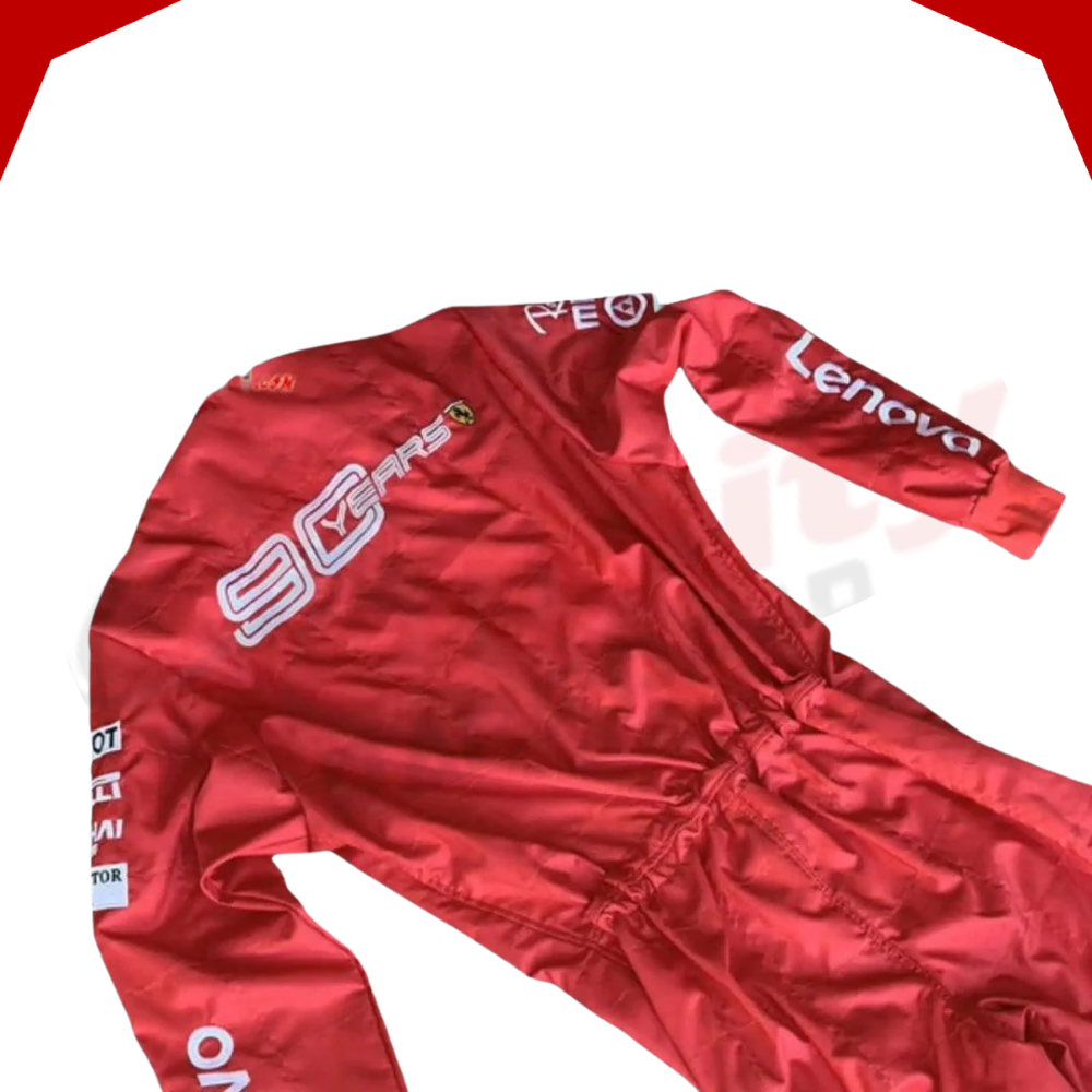 Charles Leclerc 2019 Scuderia Ferrari 90 Years F1 Embroidery Race Suit