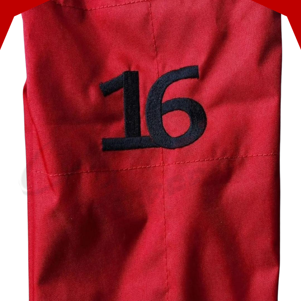 Charles Leclerc 2022 Scuderia Ferrari F1 Embroidered Replica Race Suit