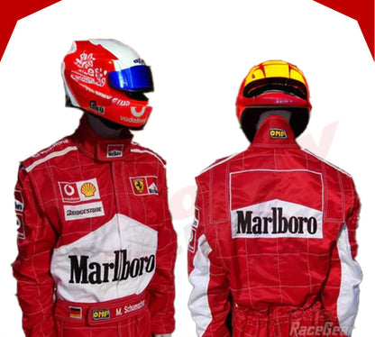 2006 Michael Schumacher Ferrari F1 Embroidered Racing suit - Velocity Racegear-2006 Michael Schumacher Ferrari F1 Embroidered Racing suit - Velocity Racegear-F1 Racing Suit