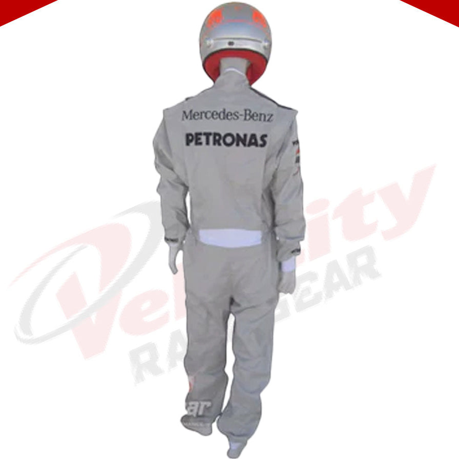 2012 Michael Schumacher Mercedes Benz F1 Embroidered Race Suit - Velocity Racegear-2012 Michael Schumacher Mercedes Benz F1 Embroidered Race Suit - Velocity Racegear-F1 Racing Suit