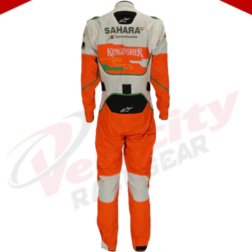 2012 Sahara Force India F1 Team Mechanic Embroidered Suit - Velocity Racegear-2012 Sahara Force India F1 Team Mechanic Embroidered Suit - Velocity Racegear-F1 Racing Suit