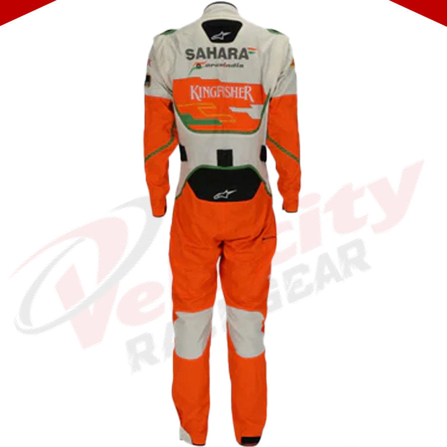 2012 Sahara Force India F1 Team Mechanic Embroidered Suit - Velocity Racegear-2012 Sahara Force India F1 Team Mechanic Embroidered Suit - Velocity Racegear-F1 Racing Suit
