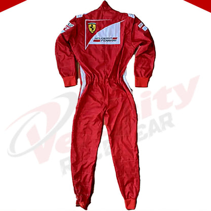 2014 Fernando Alonso Ferrari F1 Embroidered Racing Suit - Velocity Racegear-2014 Fernando Alonso Ferrari F1 Embroidered Racing Suit - Velocity Racegear-F1 Racing Suit