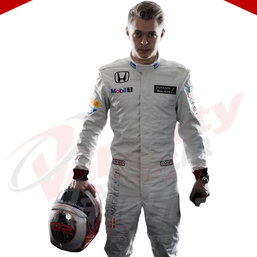 2015 Kevin Magnussen Mclaren F1 Race Suit Australian Grand Prix - Velocity Racegear-2015 Kevin Magnussen Mclaren F1 Race Suit Australian Grand Prix - Velocity Racegear-F1 Racing Suit