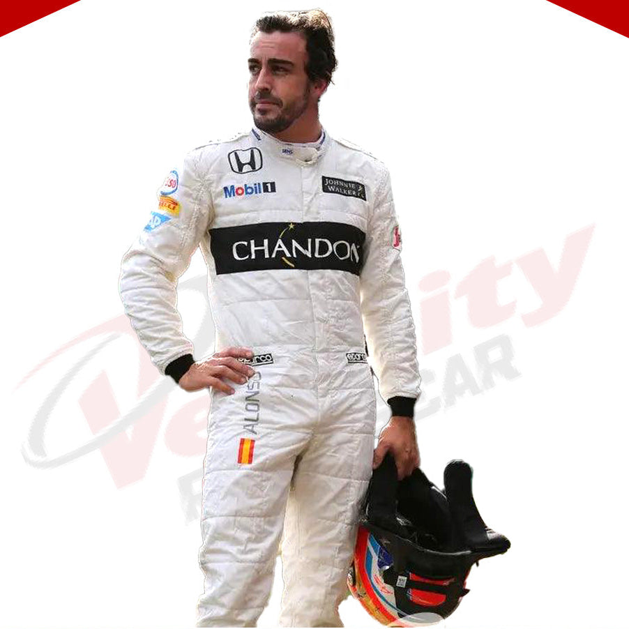 2016 Fernando Alonso McLaren F1 Team Race Suit - Velocity Racegear-2016 Fernando Alonso McLaren F1 Team Race Suit KIDS - Velocity Racegear-F1 Racing Suit