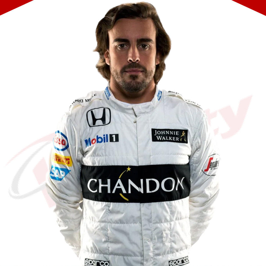 2016 Fernando Alonso McLaren F1 Team Race Suit - Velocity Racegear-2016 Fernando Alonso McLaren F1 Team Race Suit KIDS - Velocity Racegear-F1 Racing Suit