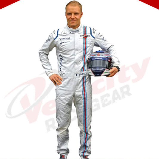 2016 Valtteri Bottas Martini F1 Race suit - Velocity Racegear-2016 Valtteri Bottas Martini F1 Race suit KIDS - Velocity Racegear-F1 Racing Suit