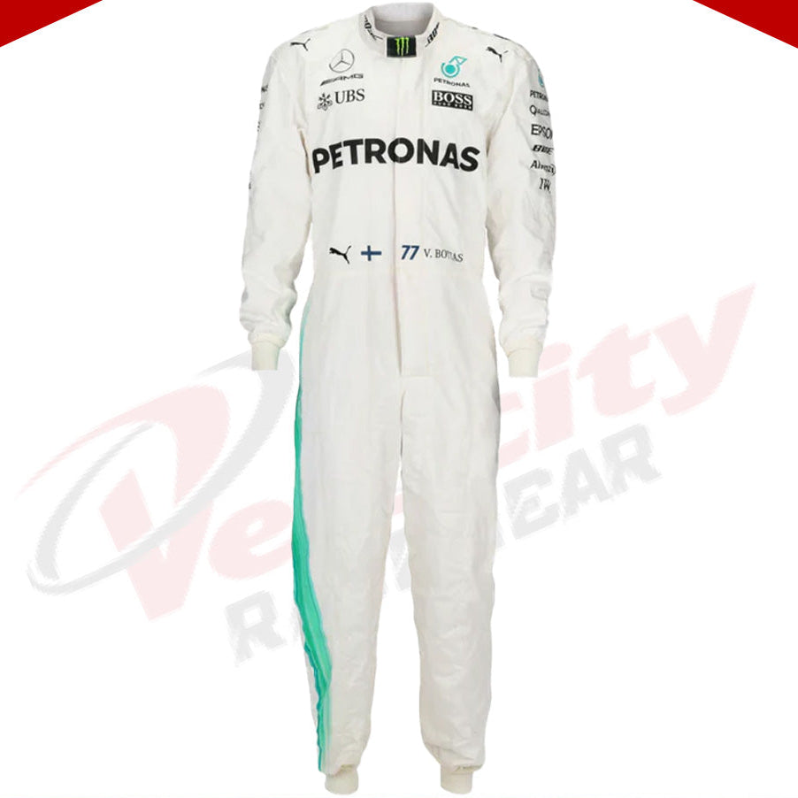 2017 Valtteri Bottas Mercedes AMG F1 Replica Race Suit - Velocity Racegear-2017 Valtteri Bottas Mercedes AMG F1 Replica Race Suit - Velocity Racegear-F1 Racing Suit