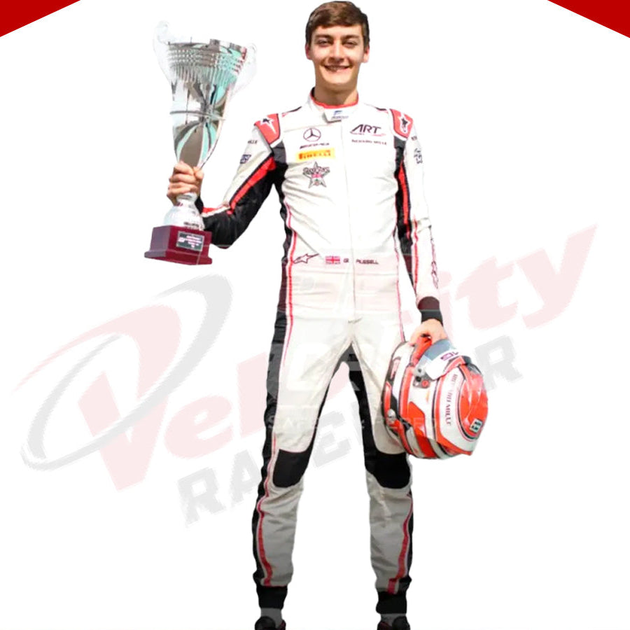 2018 George Russell Mercedes AMG F1 Race Suit - Velocity Racegear-2018 George Russell Mercedes AMG F1 Race Suit - Velocity Racegear-F1 Racing Suit