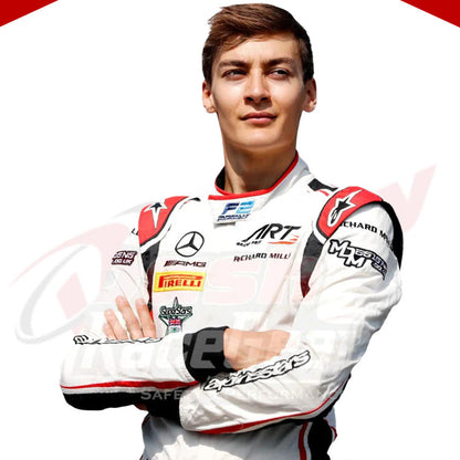 2018 George Russell Mercedes AMG F1 Race Suit - Velocity Racegear-2018 George Russell Mercedes AMG F1 Race Suit - Velocity Racegear-F1 Racing Suit