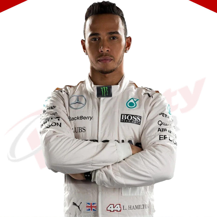 2018 LEWIS HAMILTON MERCEDES AMG F1 RACE SUIT - Velocity Racegear-2018 LEWIS HAMILTON MERCEDES AMG F1 RACE SUIT KIDS - Velocity Racegear-F1 Racing Suit