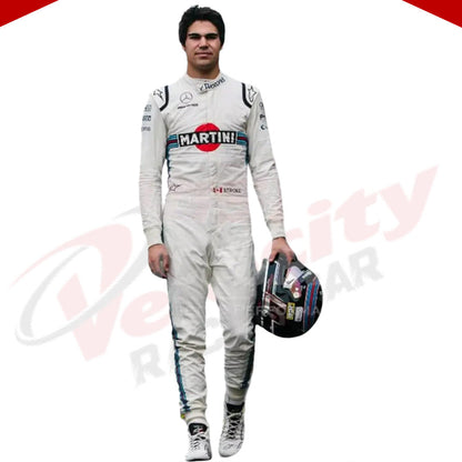2018 Lance Stroll Williams Martini F1 Race Suit - Velocity Racegear-2018 Lance Stroll Williams Martini F1 Race Suit - Velocity Racegear-F1 Racing Suit