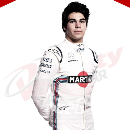 2018 Lance Stroll Williams Martini F1 Race Suit - Velocity Racegear-2018 Lance Stroll Williams Martini F1 Race Suit - Velocity Racegear-F1 Racing Suit