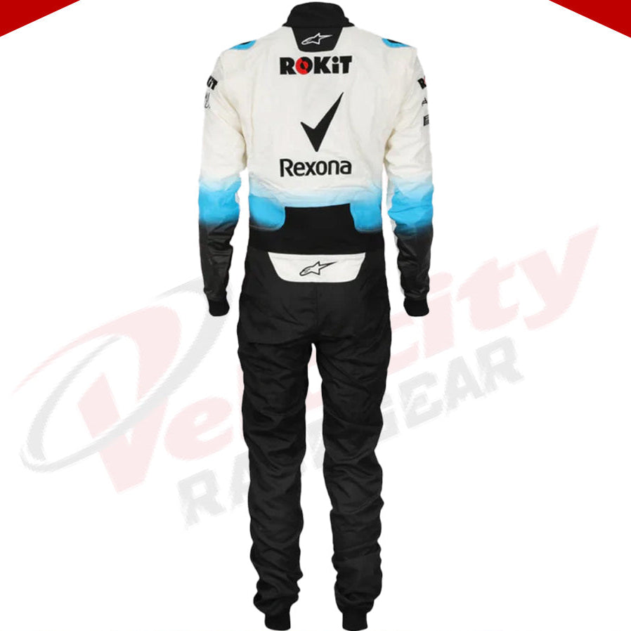 2019 GEORGE RUSSELL Williams Racing F1 RACE Suit - Velocity Racegear-2019 GEORGE RUSSELL Williams Racing F1 RACE Suit - Velocity Racegear-F1 Racing Suit