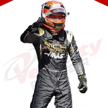 2019 Kevin Magnussen Haas F1 Race Suit - Velocity Racegear-2019 Kevin Magnussen Haas F1 Race Suit - Velocity Racegear-F1 Racing Suit
