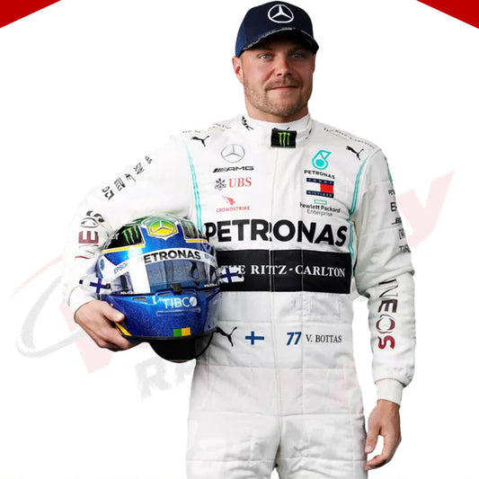 2019 Valtteri Bottas Mercedes AMG F1 Race Suit - Velocity Racegear-2019 Valtteri Bottas Mercedes AMG F1 Race Suit - Velocity Racegear-F1 Racing Suit