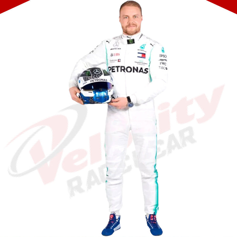 2019 Valtteri Bottas Mercedes AMG F1 Race Suit - Velocity Racegear-2019 Valtteri Bottas Mercedes AMG F1 Race Suit KIDS - Velocity Racegear-F1 Racing Suit