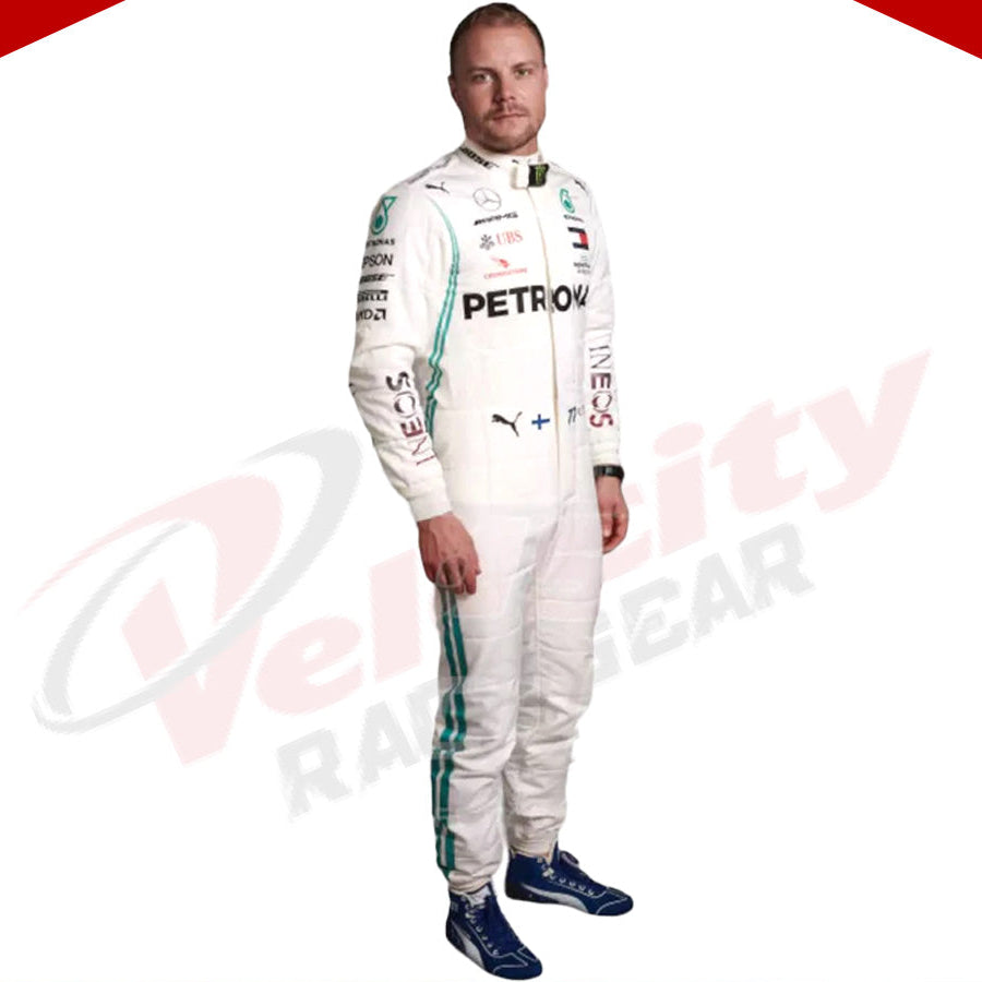 2019 Valtteri Bottas Mercedes AMG F1 Race Suit - Velocity Racegear-2019 Valtteri Bottas Mercedes AMG F1 Race Suit KIDS - Velocity Racegear-F1 Racing Suit