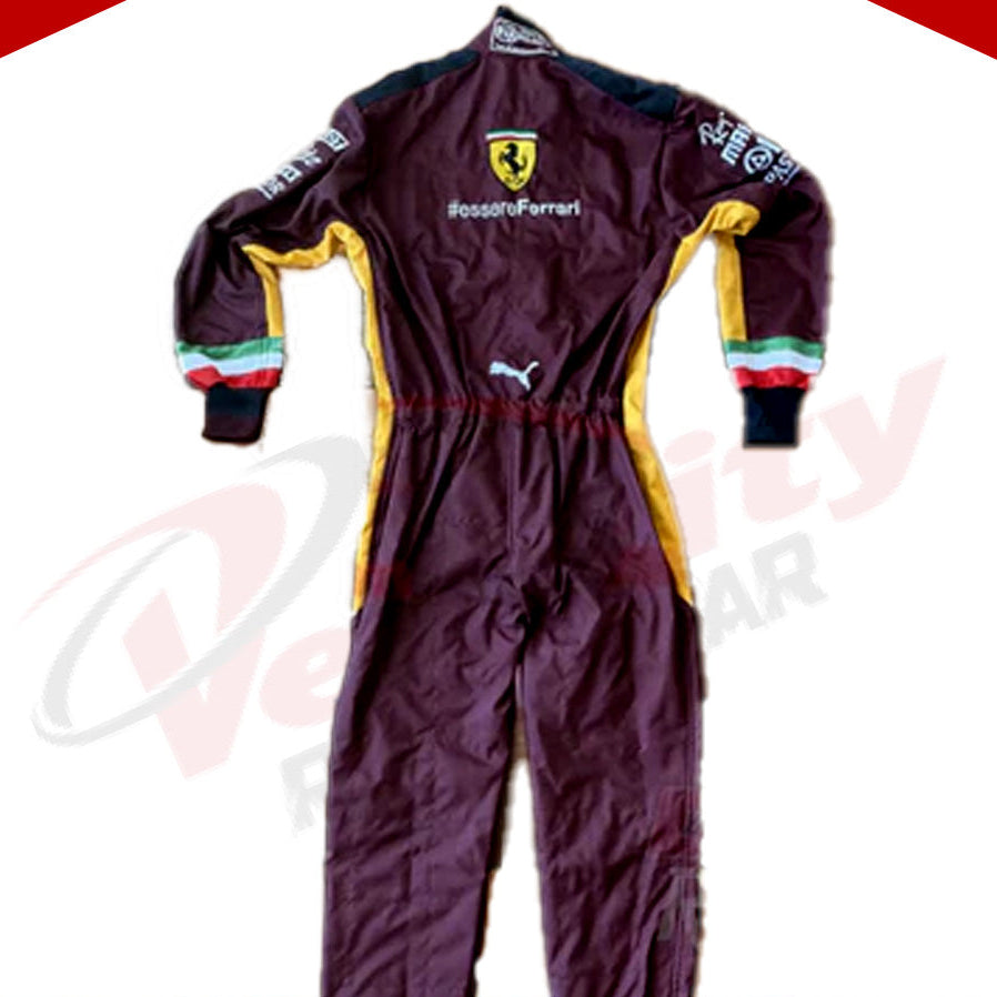 2020 Charles Leclerc Ferrari 1000 GP F1 Embroidered Racing suit - Velocity Racegear-2020 Charles Leclerc Ferrari 1000 GP F1 Embroidered Racing suit - Velocity Racegear-F1 Racing Suit