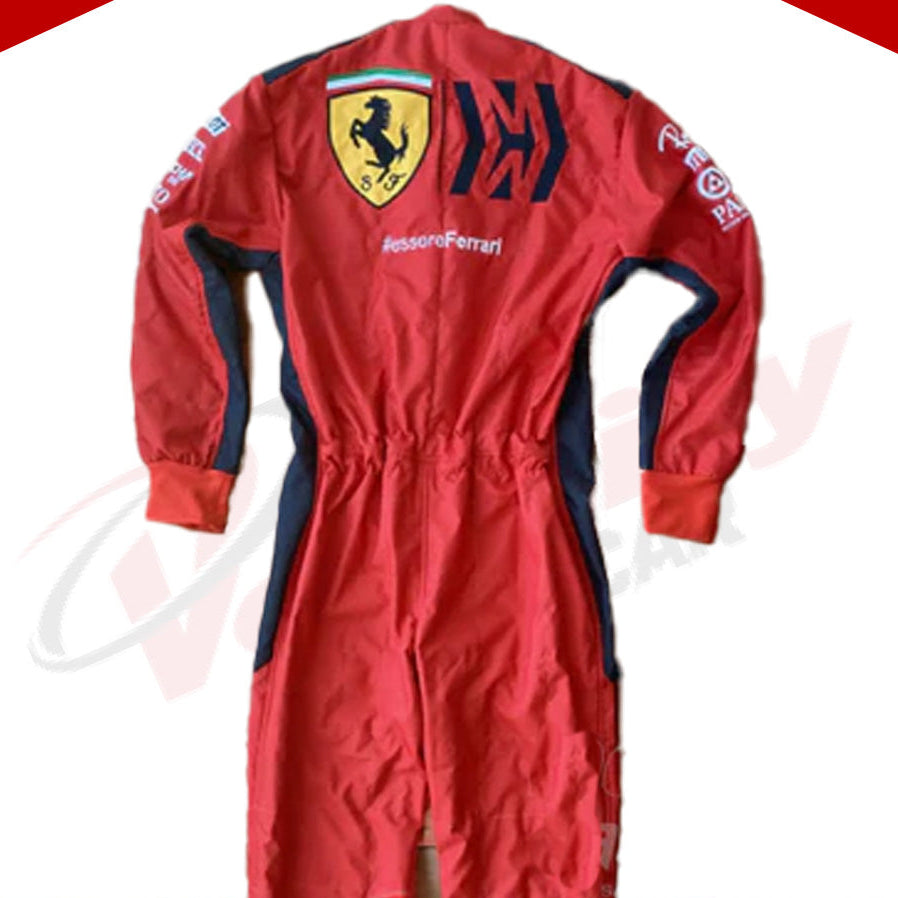 2020 Charles Leclerc Ferrari Mission Winnow F1 Embroidered Racing Suit - Velocity Racegear-2020 Charles Leclerc Ferrari Mission Winnow F1 Embroidered Racing Suit - Velocity Racegear-F1 Racing Suit