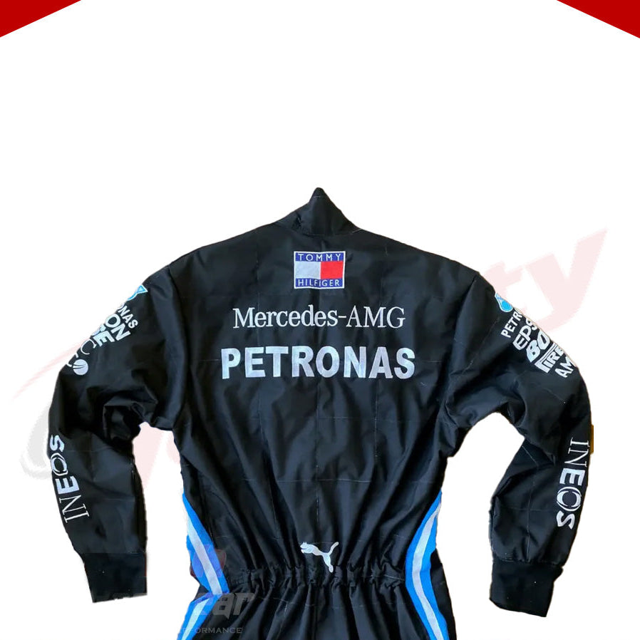 2020 Lewis Hamilton Mercedes AMG F1 Embroidery Race Suit - Velocity Racegear-2020 Lewis Hamilton Mercedes AMG F1 Embroidery Race Suit - Velocity Racegear-F1 Racing Suit