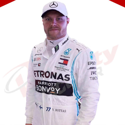 2020 Valtteri Bottas Mercedes AMG F1 Race Suit - Velocity Racegear-2020 Valtteri Bottas Mercedes AMG F1 Race Suit - Velocity Racegear-F1 Racing Suit