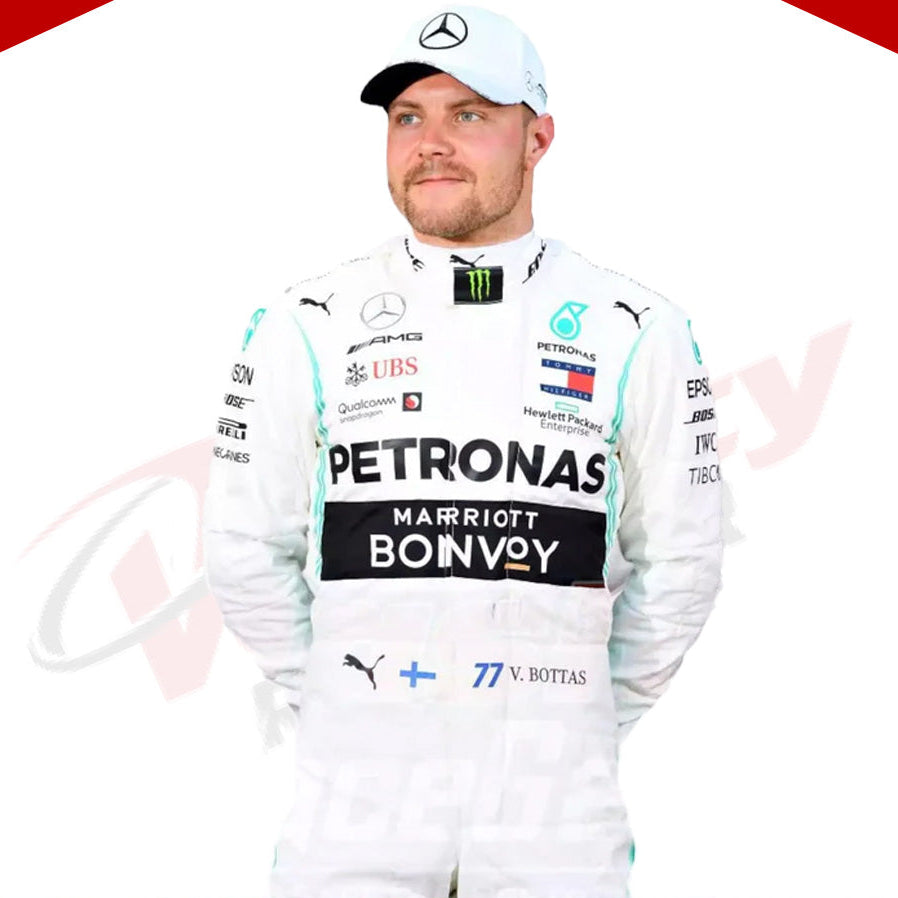 2020 Valtteri Bottas Mercedes AMG F1 Race Suit - Velocity Racegear-2020 Valtteri Bottas Mercedes AMG F1 Race Suit - Velocity Racegear-F1 Racing Suit