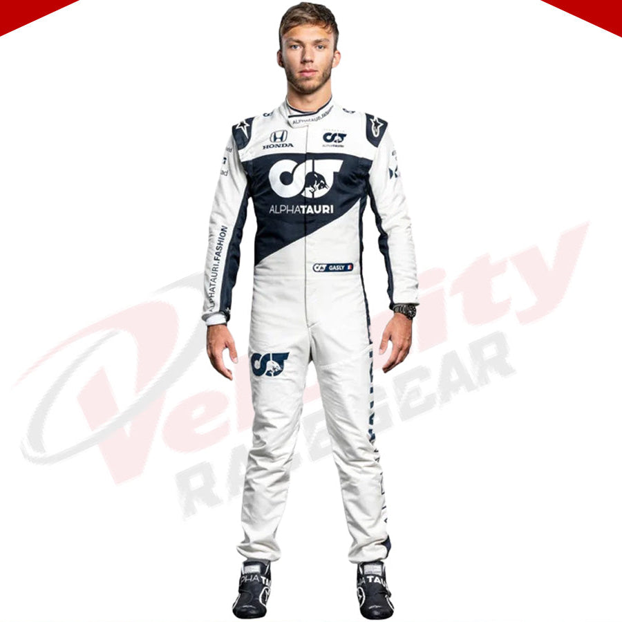 2021 AlphaTauri Pierre Gasly F1 Race Suit - Velocity Racegear-2021 AlphaTauri Pierre Gasly F1 Race Suit - Velocity Racegear-F1 Racing Suit