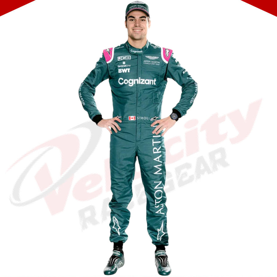 2021 Lance Stroll Aston Martin F1 Race Suit - Velocity Racegear-2021 Lance Stroll Aston Martin F1 Race Suit KIDS - Velocity Racegear-F1 Racing Suit