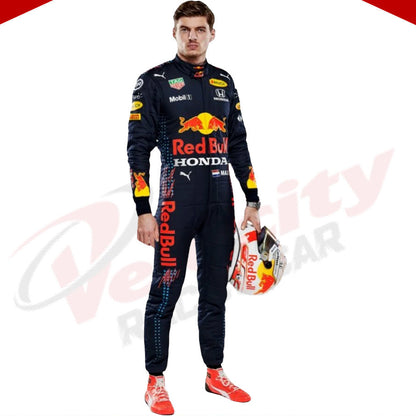 2021 New Max Verstappen F1 Red Bull Racing Suit - Velocity Racegear-2021 New Max Verstappen F1 Red Bull Racing Suit - Velocity Racegear-F1 Red Bull Racing Suit
