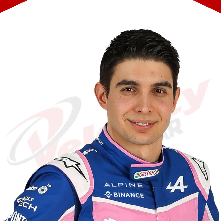 2022 ESTEBAN OCON BWT F1 RACE SUIT - Velocity Racegear-2022 ESTEBAN OCON BWT F1 RACE SUIT - Velocity Racegear-F1 Racing Suit