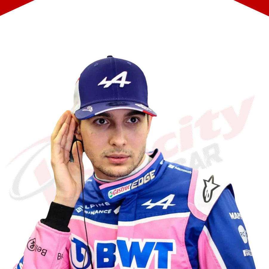 2022 ESTEBAN OCON BWT F1 RACE SUIT - Velocity Racegear-2022 ESTEBAN OCON BWT F1 RACE SUIT - Velocity Racegear-F1 Racing Suit