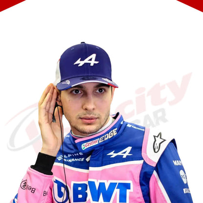 2022 ESTEBAN OCON BWT F1 RACE SUIT - Velocity Racegear-2022 ESTEBAN OCON BWT F1 RACE SUIT - Velocity Racegear-F1 Racing Suit