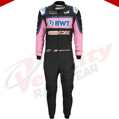 2022 FERNANDO ALONSO BWT F1 RACE SUIT KIDS - ITALIAN GP - Velocity Racegear-2022 FERNANDO ALONSO BWT F1 RACE SUIT KIDS - ITALIAN GP - Velocity Racegear-F1 Racing Suit