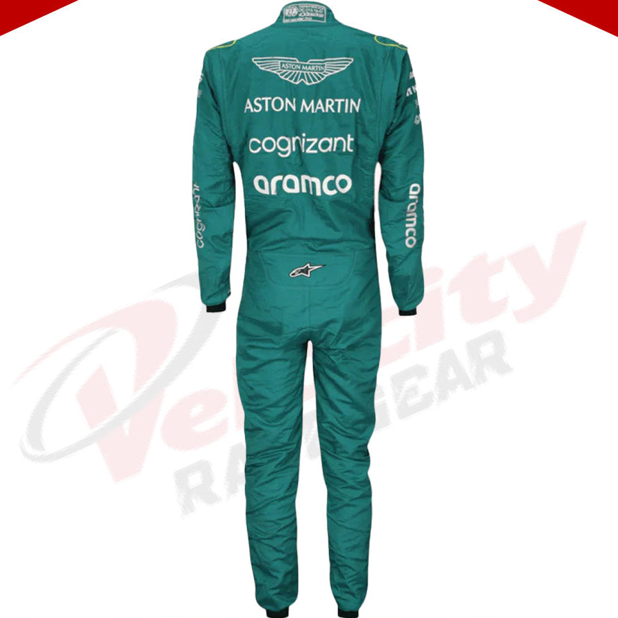 2022 LANCE STROLL ASTON MARTIN F1 RACE SUIT - CANADIAN GP - Velocity Racegear-2022 LANCE STROLL ASTON MARTIN F1 RACE SUIT - CANADIAN GP - Velocity Racegear-F1 Racing Suit