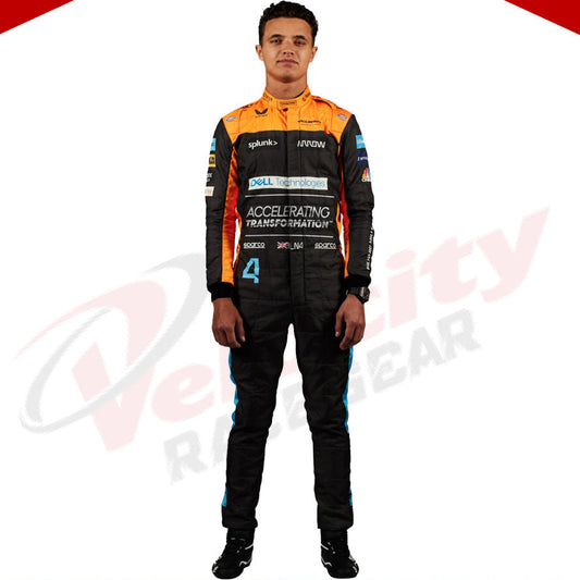 2022 Lando Norris McLaren F1 Race Suit - Velocity Racegear-2022 Lando Norris McLaren F1 Race Suit - Velocity Racegear-F1 Racing Suit
