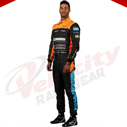 2022 Lando Norris McLaren F1 Race Suit - Velocity Racegear-2022 Lando Norris McLaren F1 Race Suit - Velocity Racegear-F1 Racing Suit