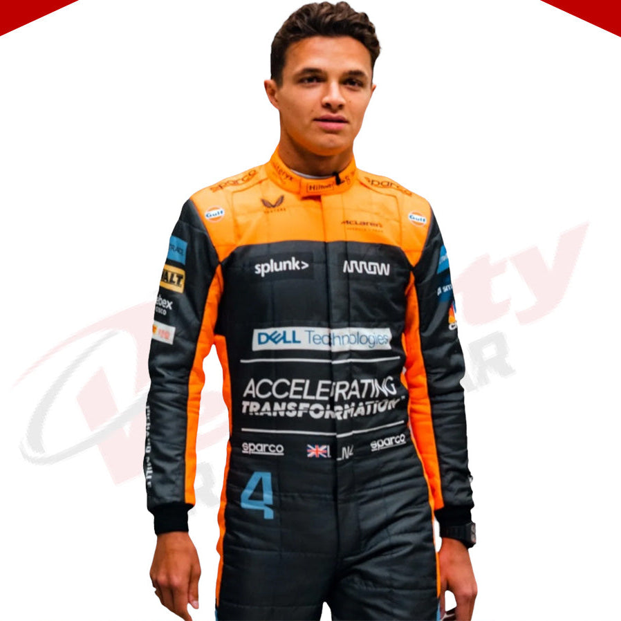 2022 Lando Norris McLaren F1 Race Suit - Velocity Racegear-2022 Lando Norris McLaren F1 Race Suit - Velocity Racegear-F1 Racing Suit