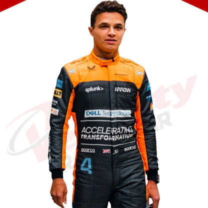 2022 Lando Norris McLaren F1 Race Suit - Velocity Racegear-2022 Lando Norris McLaren F1 Race Suit - Velocity Racegear-F1 Racing Suit