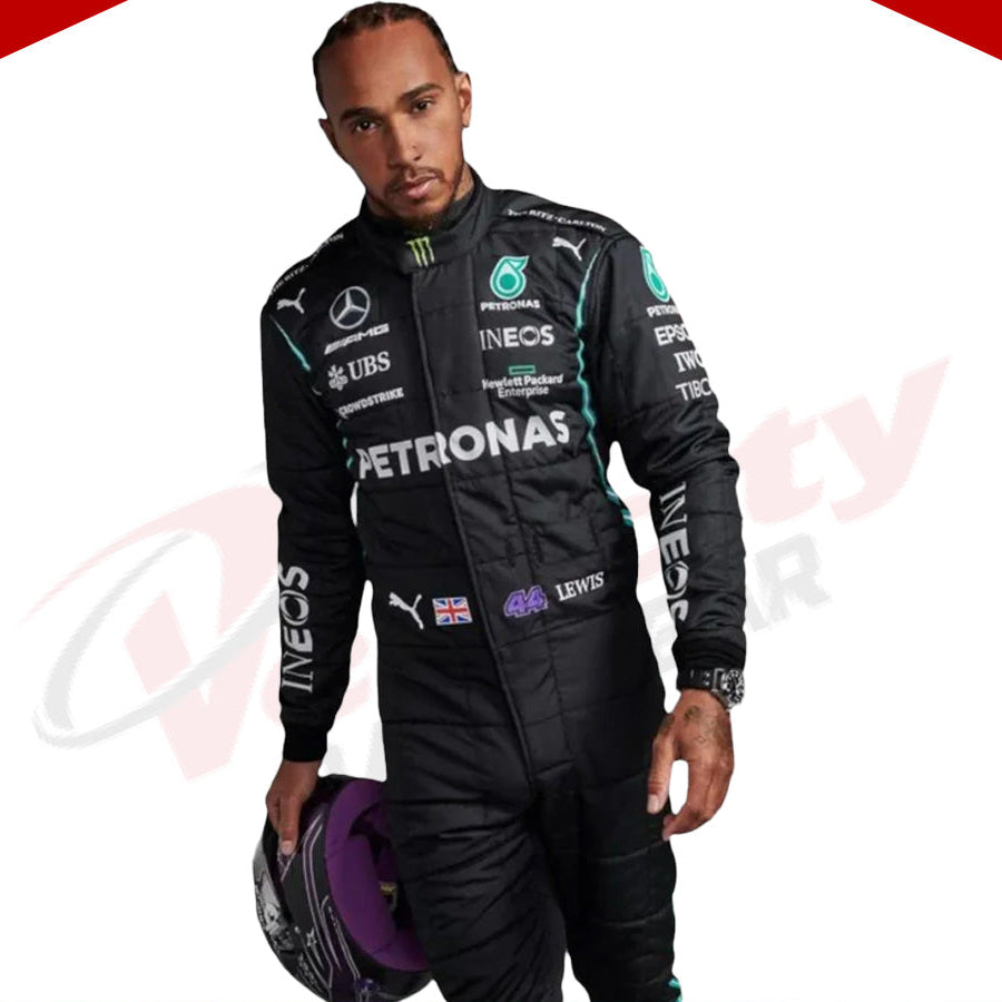 2022 Lewis Hamilton Mercedes AMG F1 Race Suit - Velocity Racegear-2022 Lewis Hamilton Mercedes AMG F1 Race Suit - Velocity Racegear-F1 Racing Suit