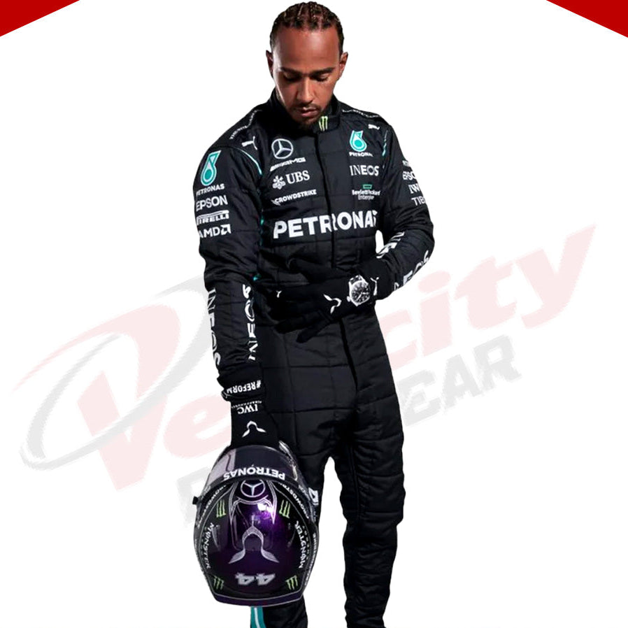 2022 Lewis Hamilton Mercedes AMG F1 Race Suit KIDS - Velocity Racegear-2022 Lewis Hamilton Mercedes AMG F1 Race Suit KIDS - Velocity Racegear-F1 Racing Suit