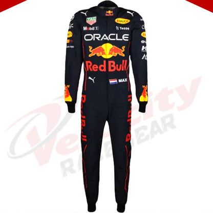 2022 Max Verstappen Red Bull F1 Race Suit - Velocity Racegear-2022 Max Verstappen Red Bull F1 Race Suit - Velocity Racegear-F1 Racing Suit