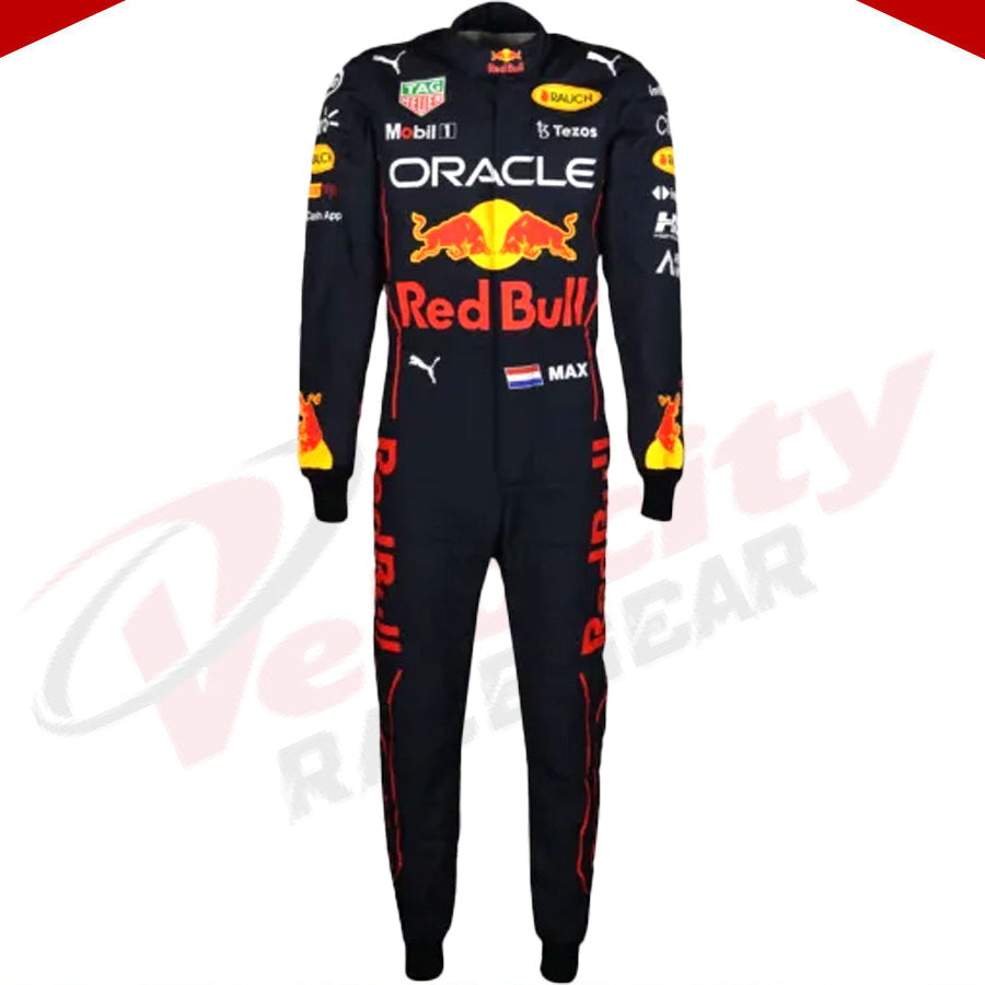 2022 Max Verstappen Red Bull F1 Race Suit - Velocity Racegear-2022 Max Verstappen Red Bull F1 Race Suit - Velocity Racegear-F1 Racing Suit