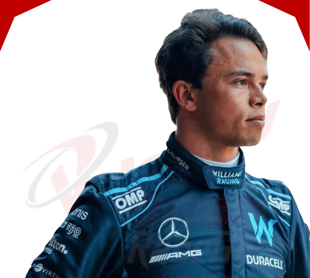 2022 Nyck de Vries Williams Racing F1 Race Suit _ Italian Grand Prix - Velocity Racegear-2022 Nyck de Vries Williams Racing F1 Race Suit _ Italian Grand Prix - Velocity Racegear-F1 Racing Suit