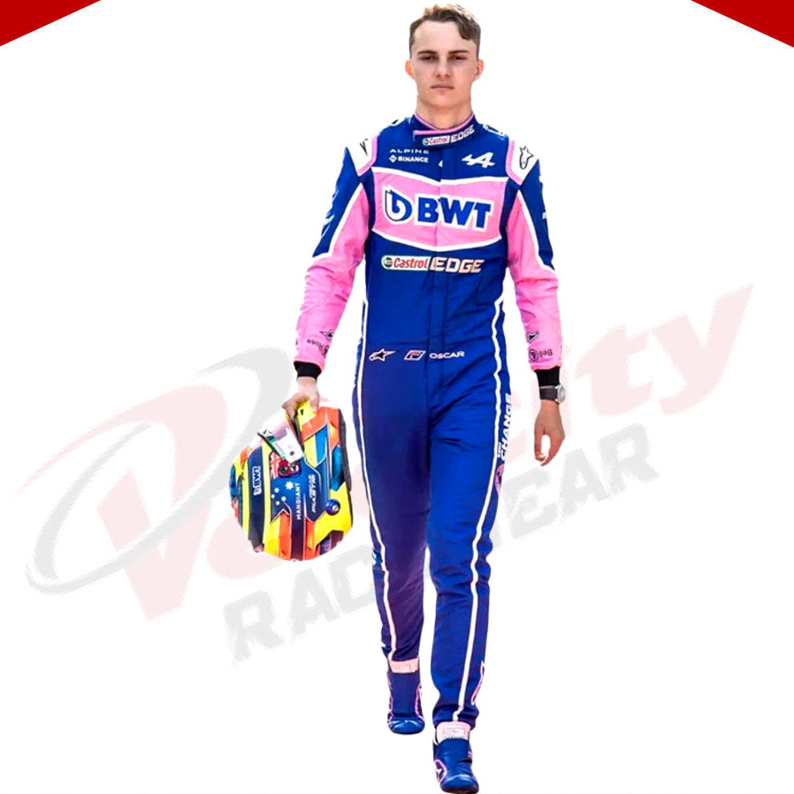 2022 Oscar Piastri BWT Alpine F1 Race suit - Velocity Racegear-2022 Oscar Piastri BWT Alpine F1 Race suit KIDS - Velocity Racegear-F1 Racing Suit