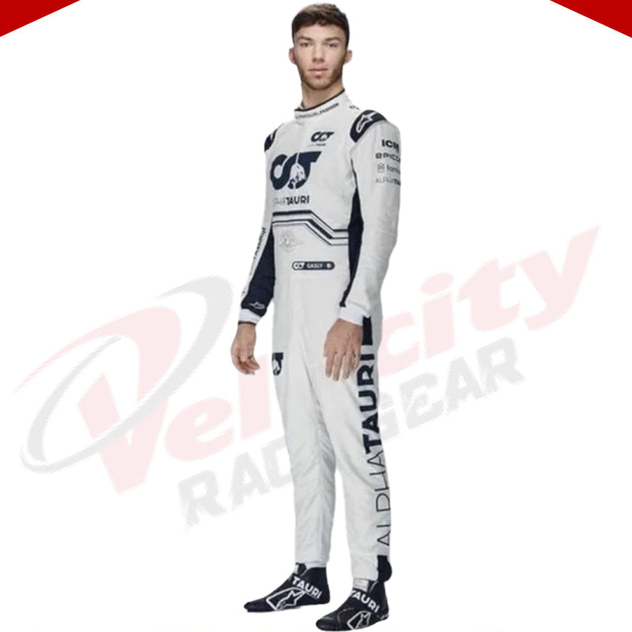 2022 Pierre Gasly Scuderia AlphaTauri F1 Race Suit - Velocity Racegear-2022 Pierre Gasly Scuderia AlphaTauri F1 Race Suit - Velocity Racegear-F1 Racing Suit