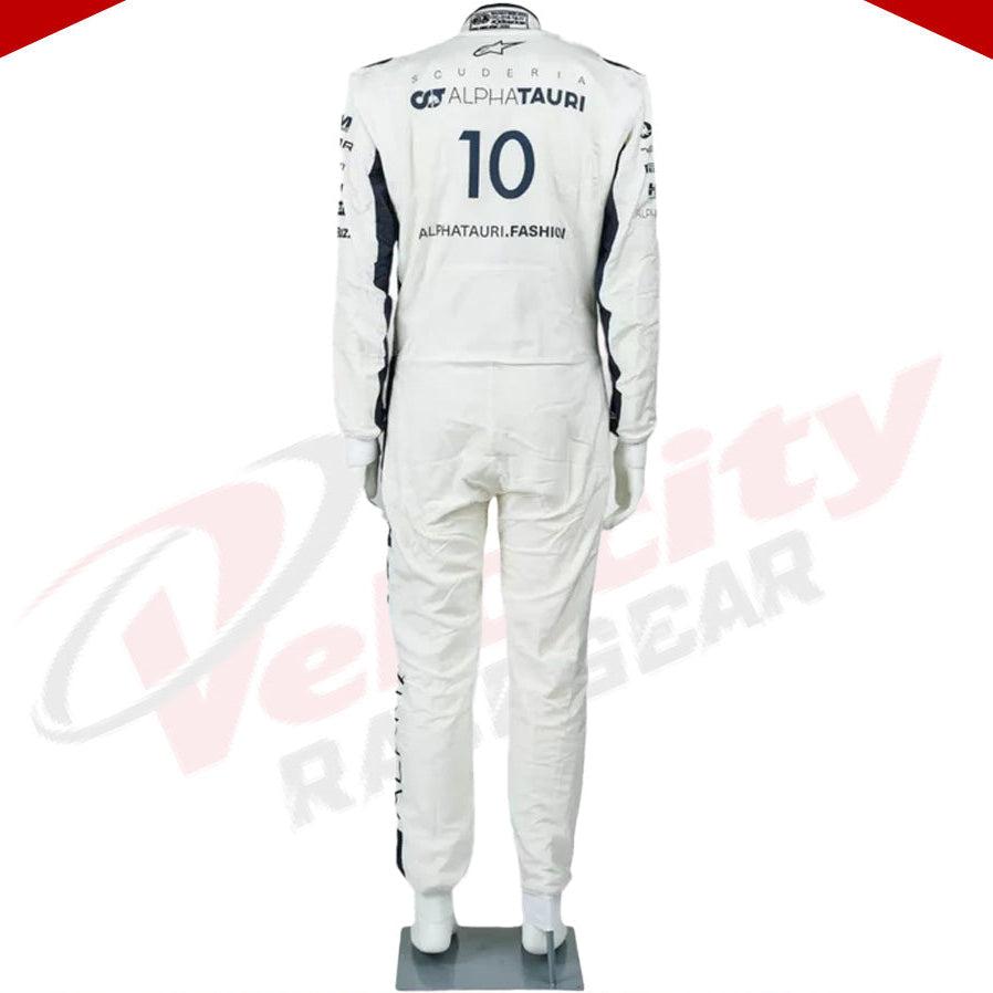 2022 Pierre Gasly Scuderia AlphaTauri F1 Race Suit - Velocity Racegear-2022 Pierre Gasly Scuderia AlphaTauri F1 Race Suit - Velocity Racegear-F1 Racing Suit