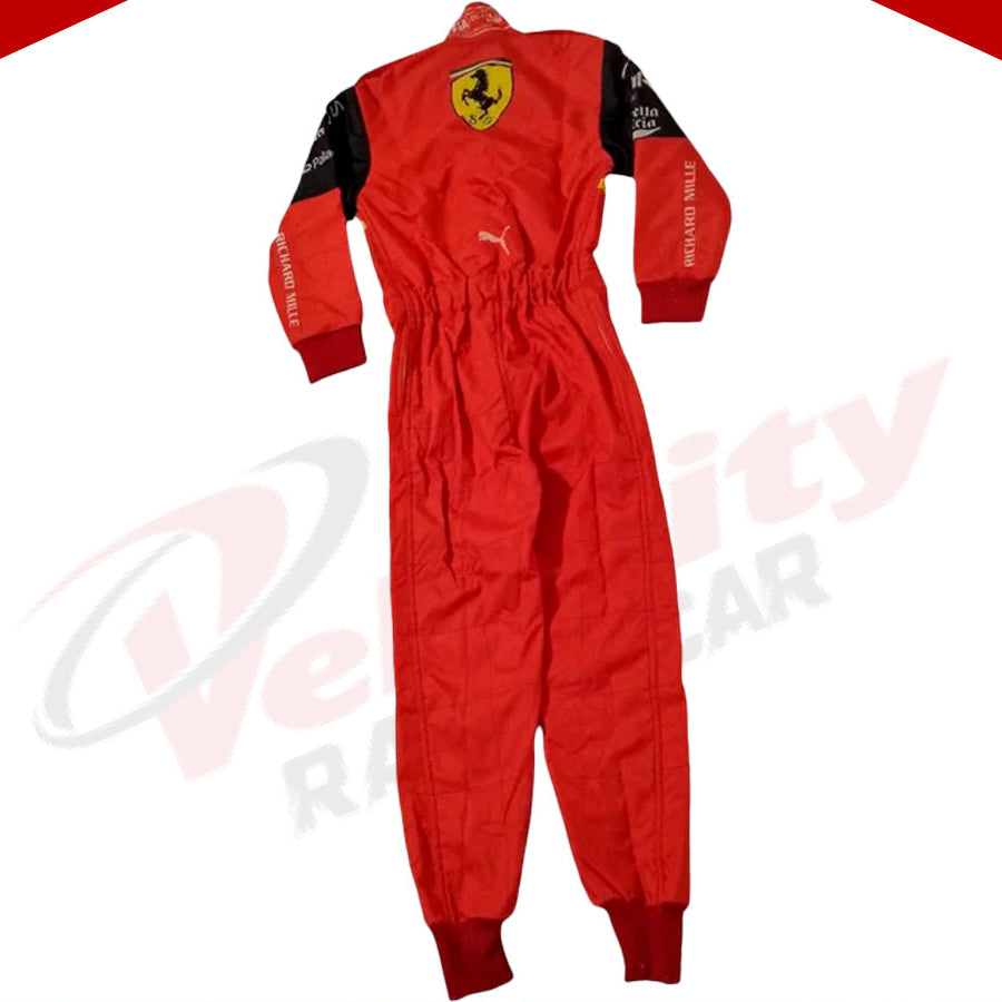 2022 Scuderia Ferrari Carlos Sainz F1 Race Suit - Velocity Racegear-2022 Scuderia Ferrari Carlos Sainz F1 Race Suit - Velocity Racegear-F1 Racing Suit